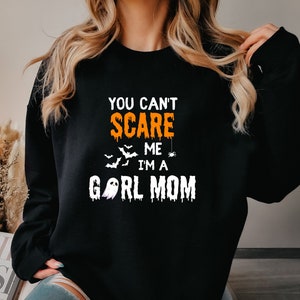 Halloween Sweatshirt, Girl Mom, Mom Life, Gifts for Mom's, Mom of Girl's, Spooky Season, Sweatshirts for Mom's, Ghosts