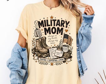 Military Mom Sweatshirt, Marine Mom, Army Mom, Navy Mom, Airforce Mom, Coast Guard Mom, Bootcamp graduation, deployment sweatshirt, mom gift
