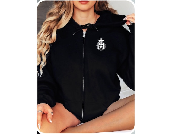 and mary Mary logo zip tops andmary Mary logo zip tops
