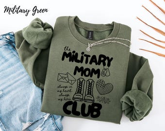 Military Mom Sweatshirt, Marine Mom, Army Mom, Navy Mom, Airforce Mom, Coast Guard Mom, Bootcamp graduation, deployment sweatshirt, mom gift