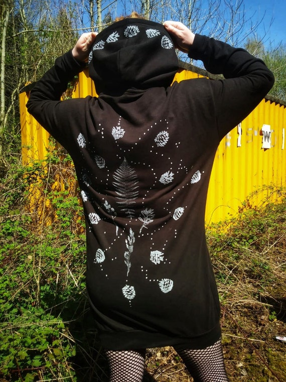 熱販売 Goddess Forest Cotton Organic Fae Hippy Boho Pixie Fairy ワンピース