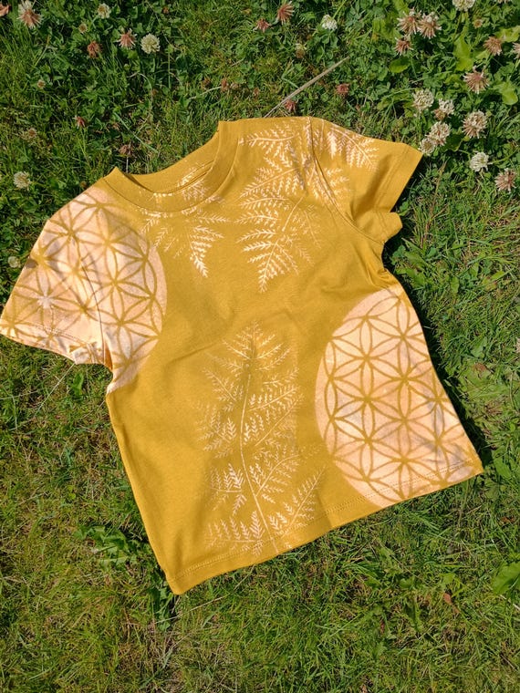 Sacred Geometry T-Shirt: Flower of Life, Eco Festival Pixie Style