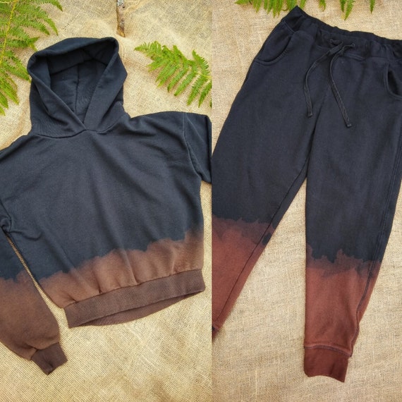 Tie Dye Hoodie and Jogger Set: Organic Cotton Co-ord