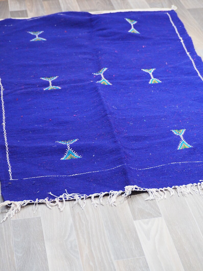 Original Moroccan Handmade Authentic Rug/azilal Carpet/vintage Etsy