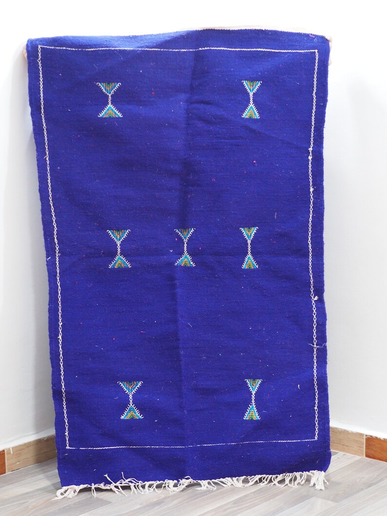 Original Moroccan Handmade Authentic Rug/azilal Carpet/vintage Etsy