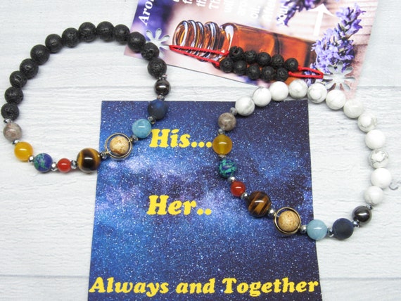 Solar System Bracelet I Love You More Than Couple Bracelet Astronomy Bracelet Milky Way 9 Planets Bracelet Armband Sci Fi Gift Bracelet Set