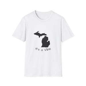Michigan Vibe Unisex T-Shirt | Perfect for Locals, Souvenir, Casual Wear, Gifts, Travel