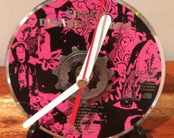 CD Recycled Sprocket Bike Clock - Disraeli Gears