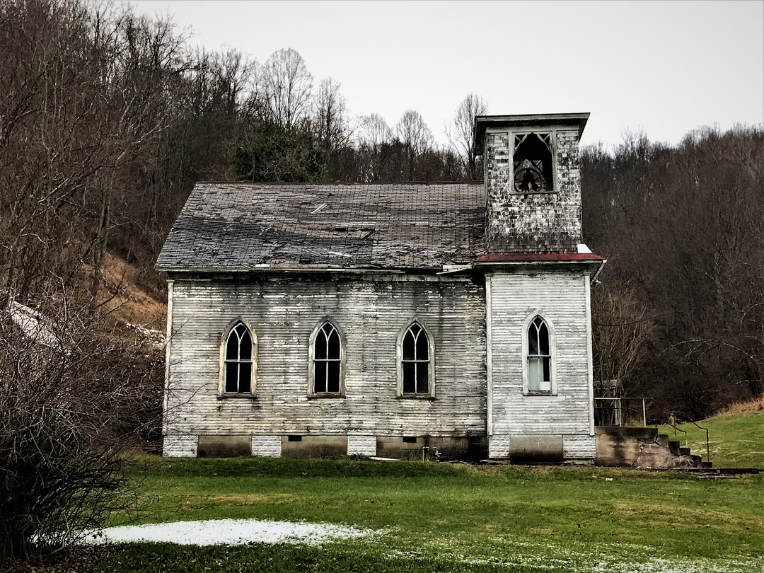 Abandoned West Virginia Church Etsy