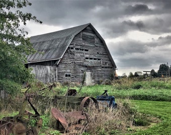 Weathered Gray Barn