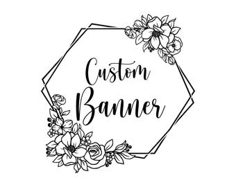 Custom Banner, Custom Party Supplies, Custom Birthday Banner