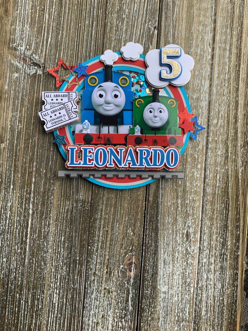 Thomas the Train Cake Topper, Train Cake Topper, Thomas the Train — free download