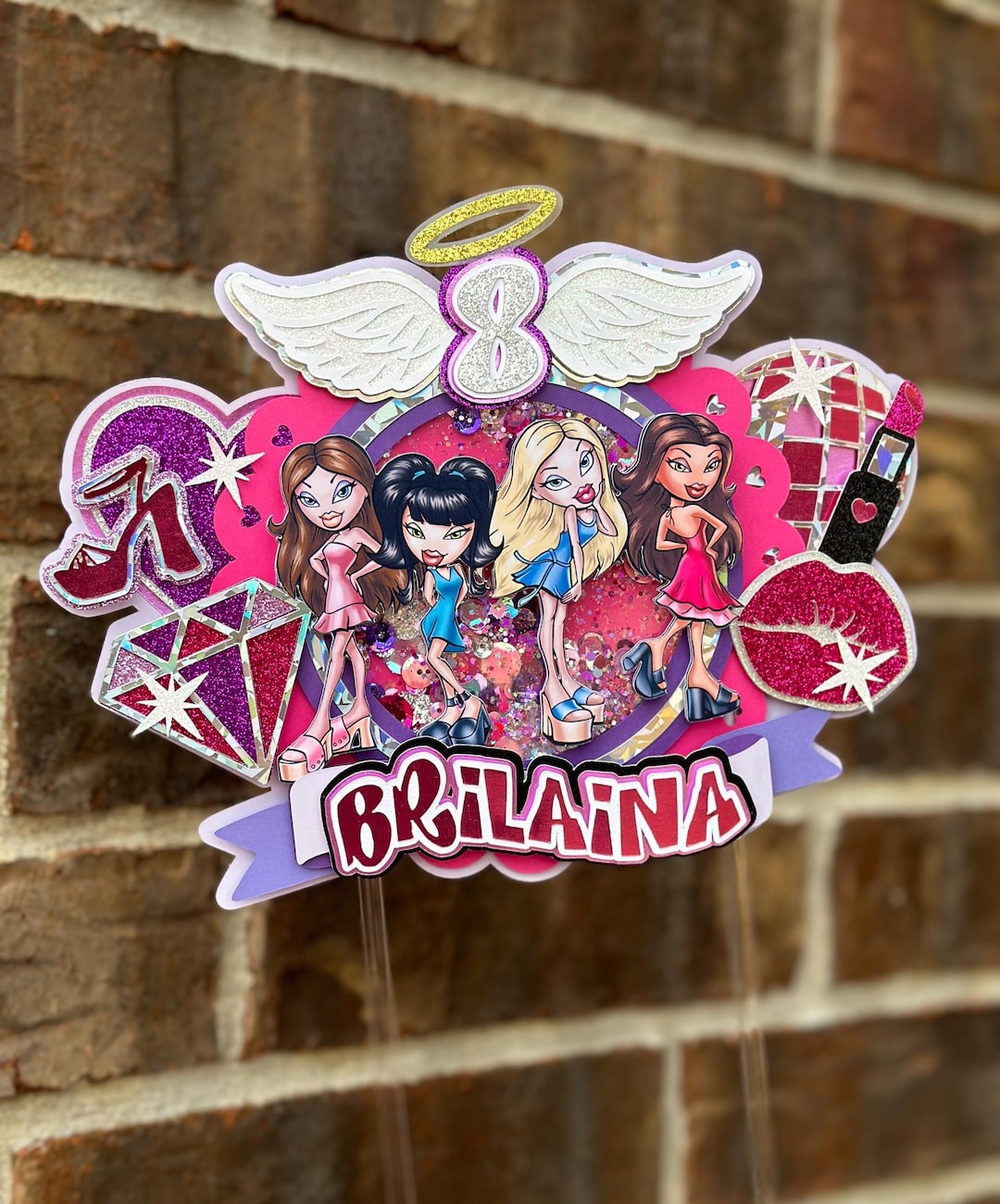 Bratz Birthday Cake Topper Brat Doll Cake Topper Girly Birthday Party bratz-birthday-cake-topper-brat-doll-cake-topper-girly-birthday-party