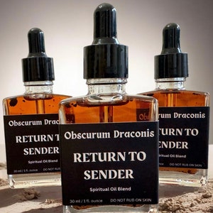 Obscurum Draconis Return To Sender Oil Blend