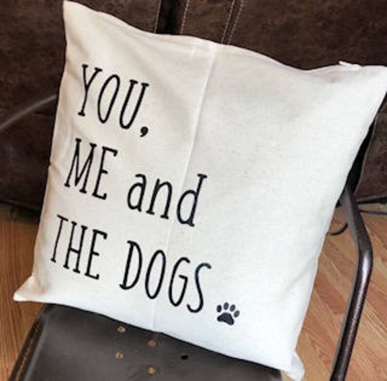 You Me And The Dog Throw Pillow Case Duvet Covers Kids Bedding