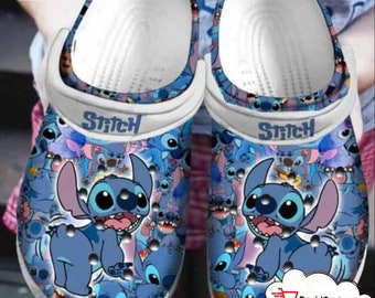 Sabots Lilo And Stitch, chaussures confortables pour hommes et femmes, sabots classiques pour hommes, femmes et enfants, sabots rigolos, sandales, cadeau d'anniversaire