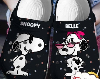 Peanuts Snoopy Movie 3D Comfortable 3D Clogs Shoes, Classic Clog For Men Women and Kid, Funny Clogs Shoes, Sandal, Birthday Gift