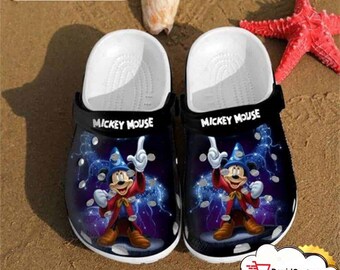 Sabots Mickey dessin animé, sabots classiques pour hommes, femmes et enfants, sabots drôles, sandales, cadeau d'anniversaire