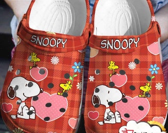 Peanuts Snoopy Movie 3D Bequeme 3D-Clogs-Schuhe, klassischer Clog für Männer, Frauen und Kinder, lustige Clogs-Schuhe, Sandale, Geburtstagsgeschenk