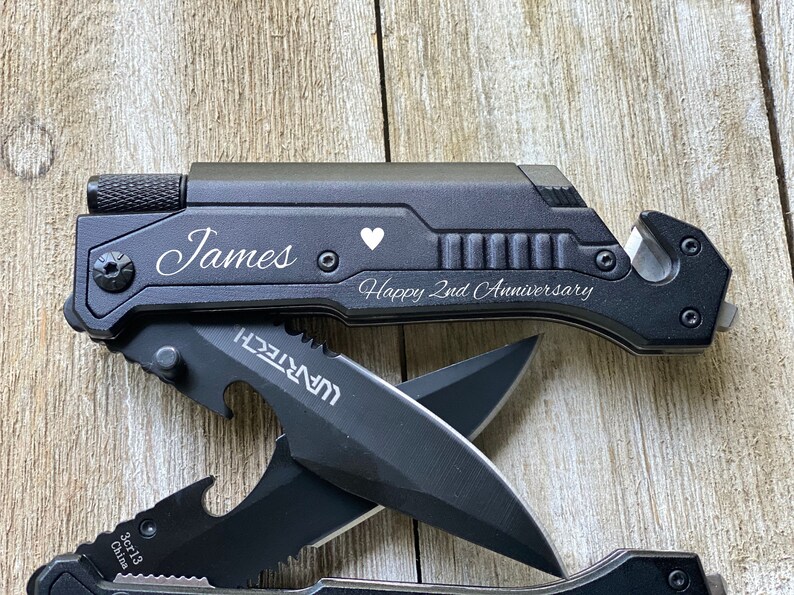 Pocket Knife Gift for Him Anniversary Gifts for Boyfriend Etsy
