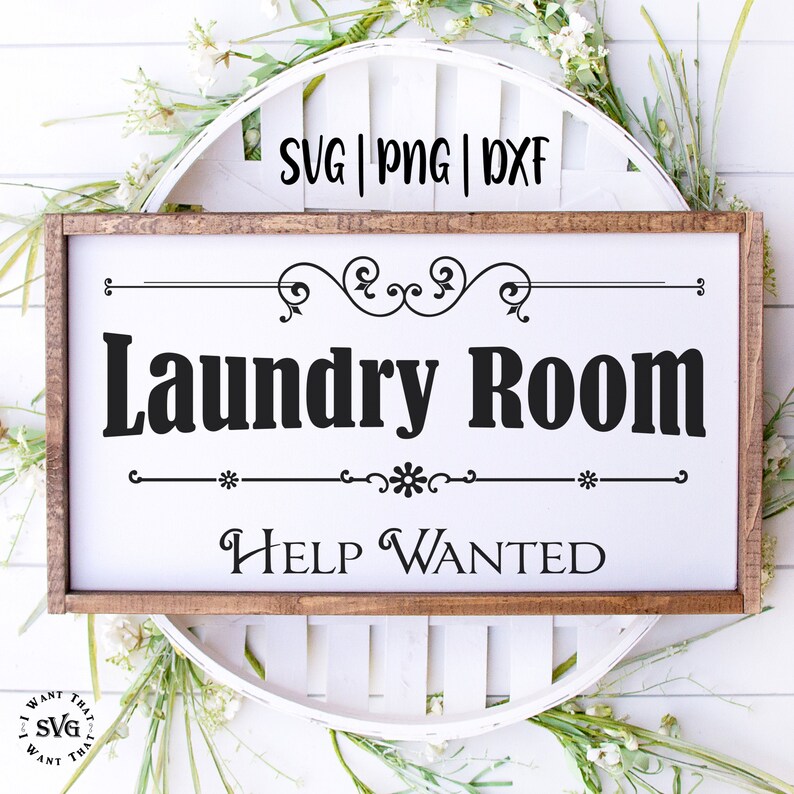 Download Laundry Room Svg Farmhouse Svg Laundry Svg Vintage Svg | Etsy