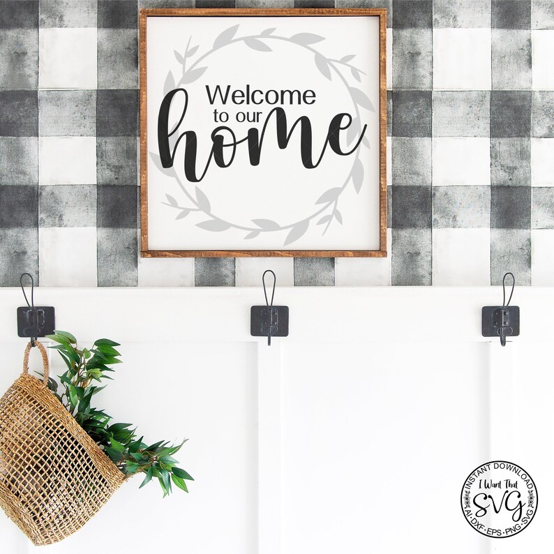 Free Free 97 Home With Wreath Svg SVG PNG EPS DXF File