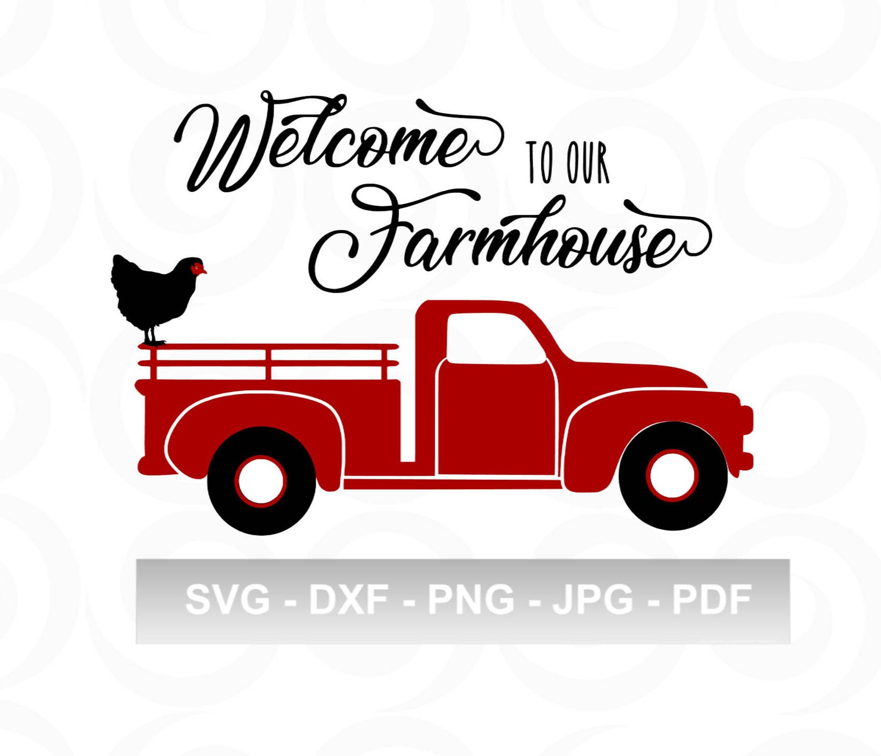 Free Free 318 Farmhouse Vintage Truck Svg SVG PNG EPS DXF File
