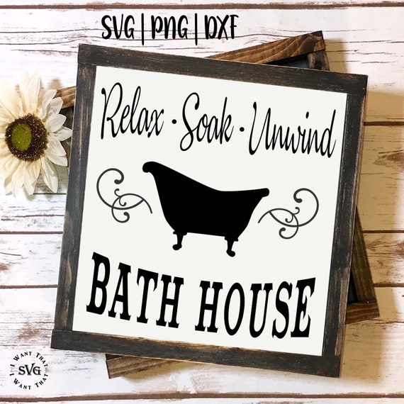 Download Bathroom Sign Svg Farmhouse Bathroom Svg Bathroom Svg Etsy PSD Mockup Templates