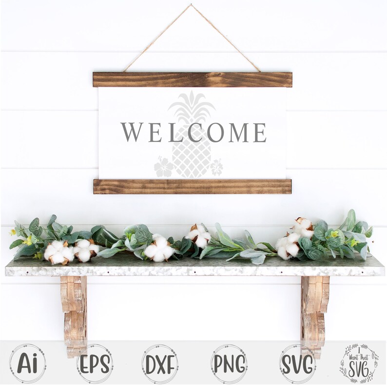 Download Welcome Summer Svg Vertical Sign Svg Welcome Sign Svg | Etsy