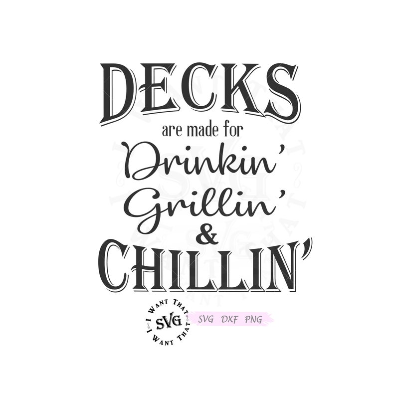 Download Outdoor Svg Deck Svg Grilling Svg Drinking Svg Summer | Etsy