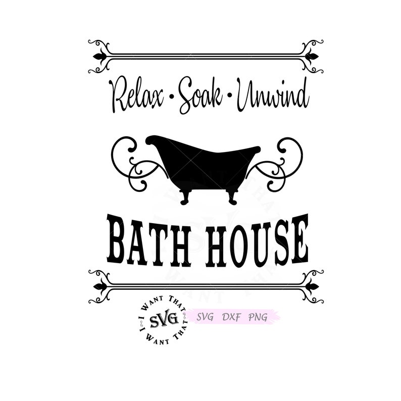 Download Bathroom Sign Svg Farmhouse Bathroom Svg Bathroom Svg | Etsy
