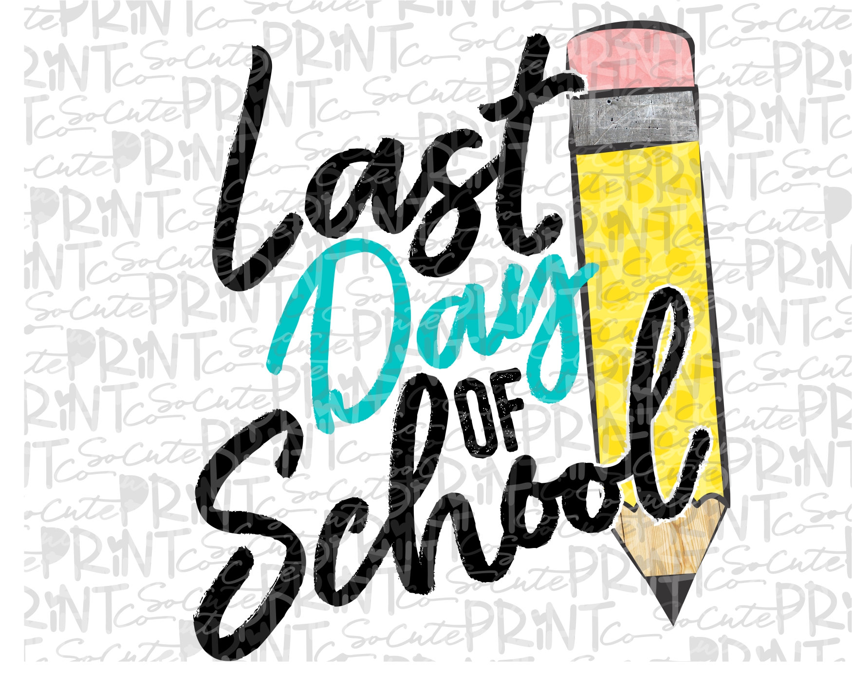 School Happy last day of school clipart I'm outta here Etsy
