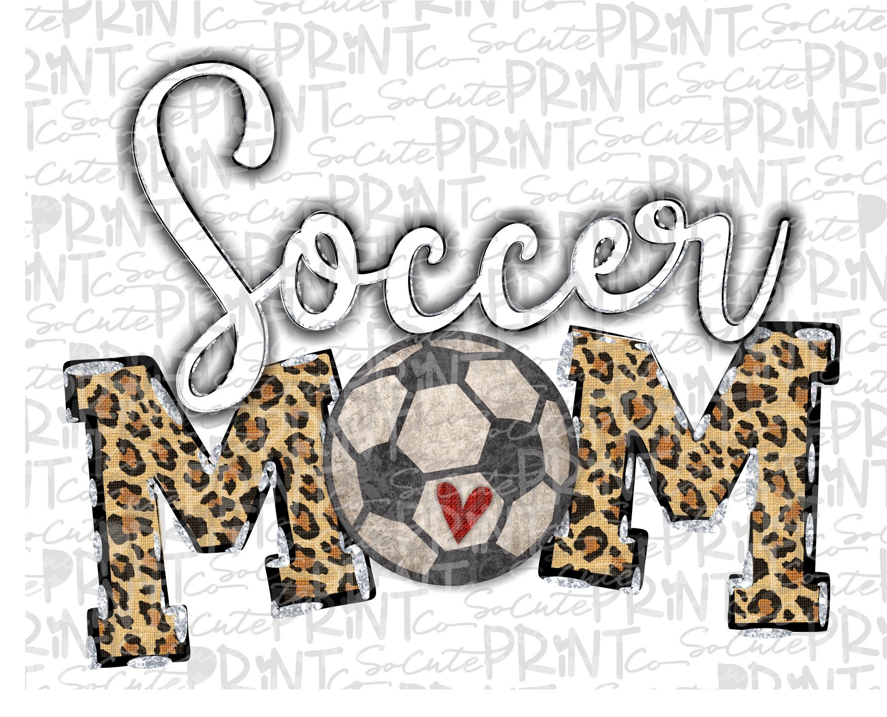 Soccer mom soccer clipart transparent PNG file for Etsy México