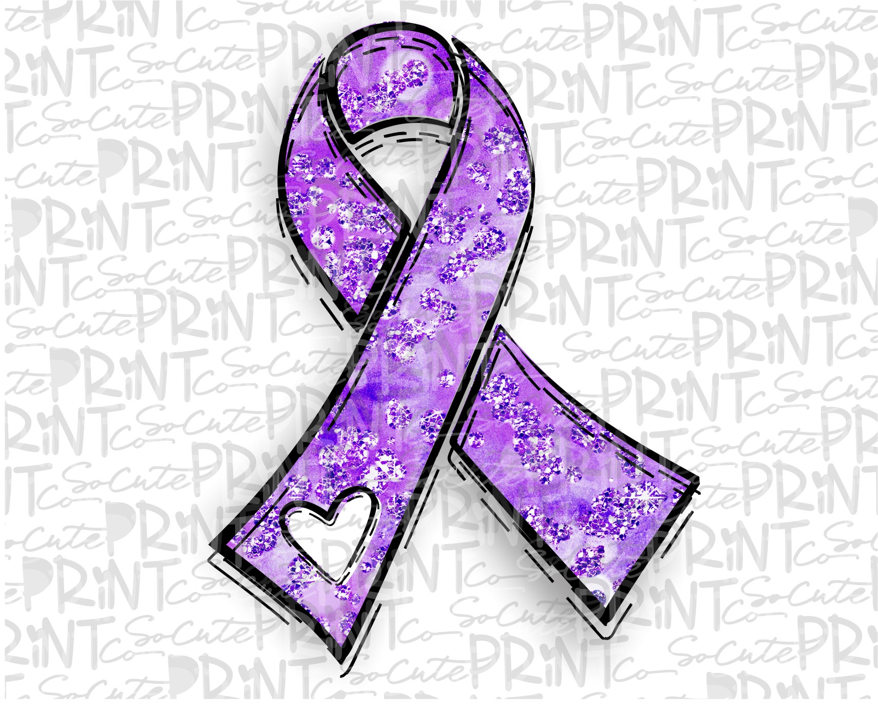 Awareness, Purple ribbon clipart, cancer awareness, png file for