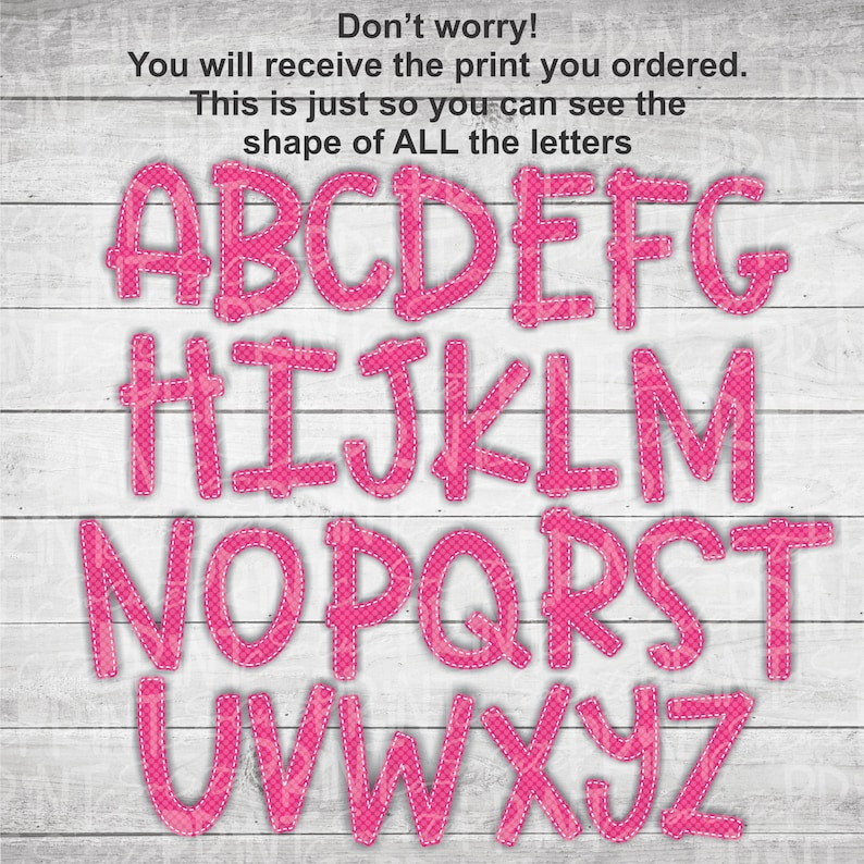striped alphabet Alphabet Sweet Beans printable font create your own words EB001 alpha pack PNG file for sublimation