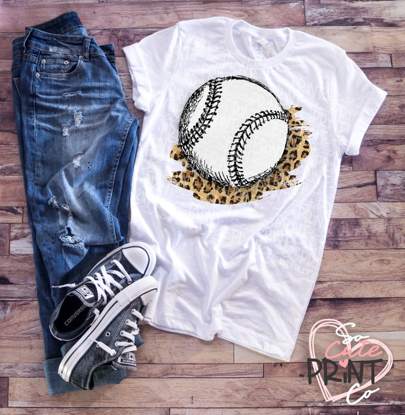 Download Baseball mom clipart baseball with leopard transparent PNG ...