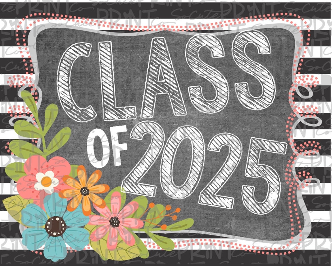 Last Day of School Sign Class of 2025 Printable Back to Etsy UK