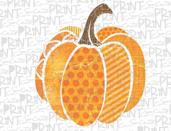 print pumpkin clipart