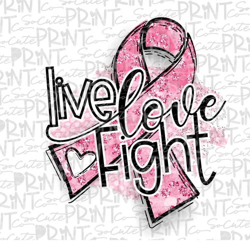Awareness Pink Ribbon Clipart Breast Cancer Awareness Png - Etsy
