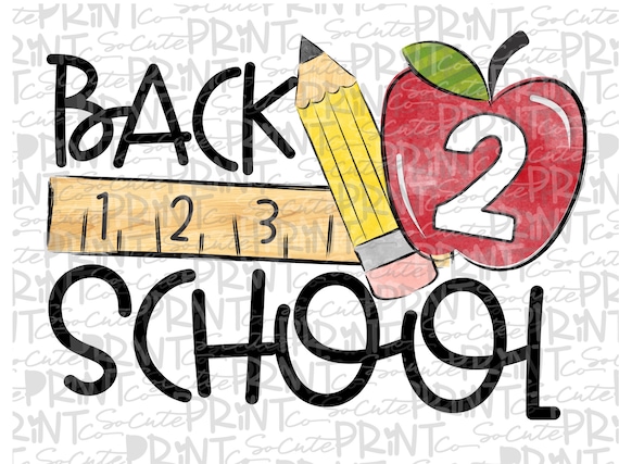Teacher Png Back to School Png Number Svg Numbers Stickers 