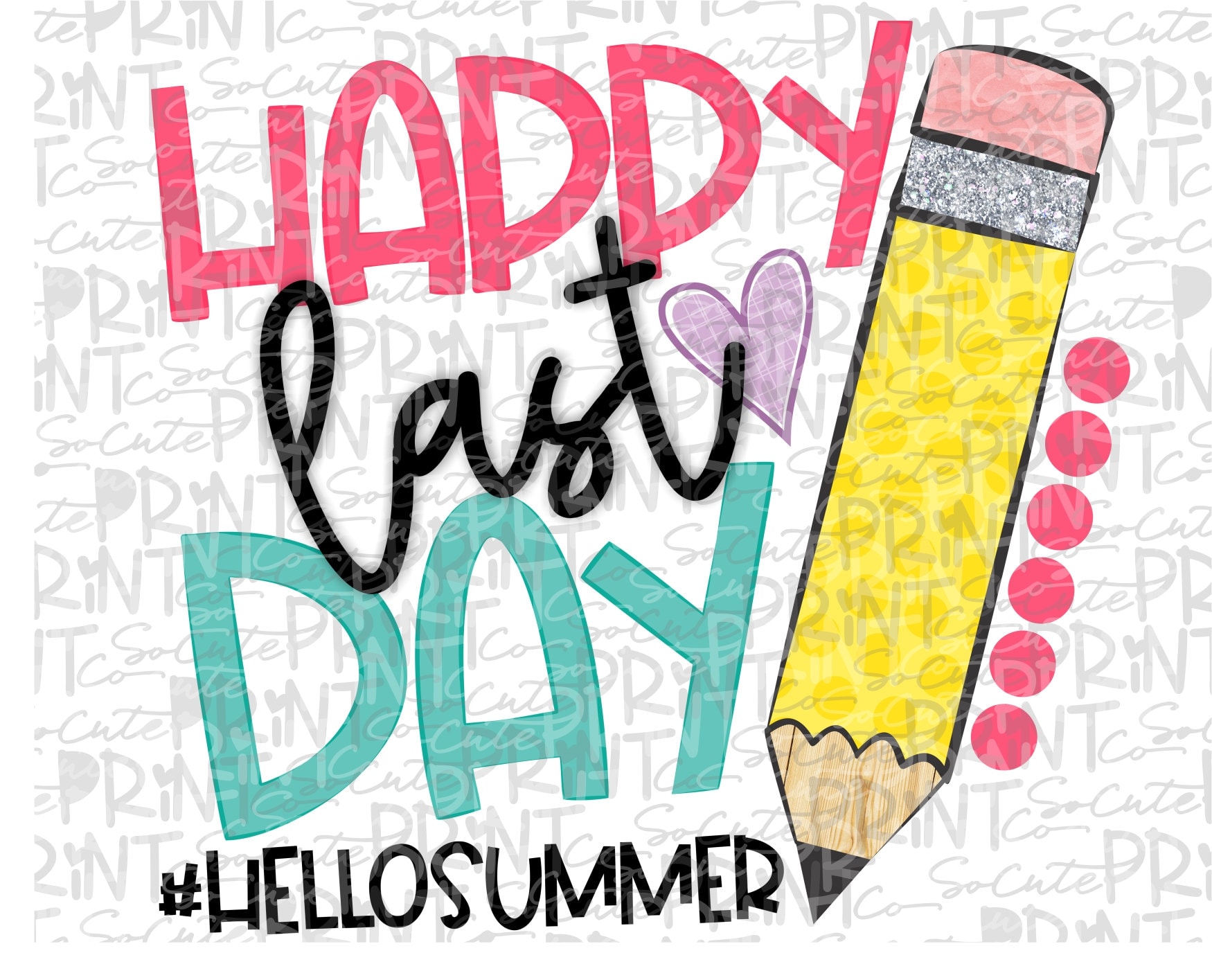 School Happy Last Day of School Clipart Summer Break Hello - Etsy