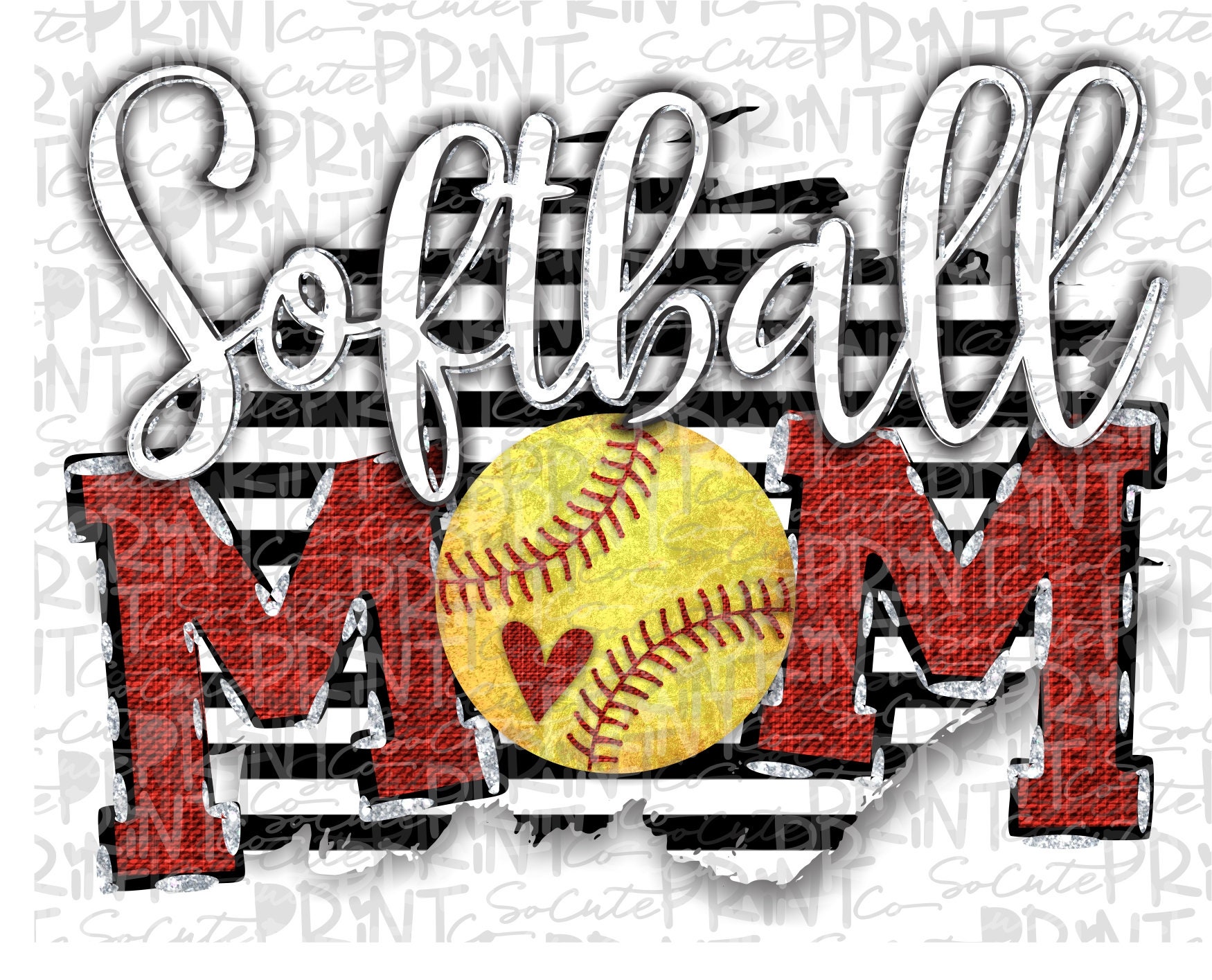 Softball Mom PnG Softball Mom Retro Softball Mom Homeplate PnG Sublimatio.....