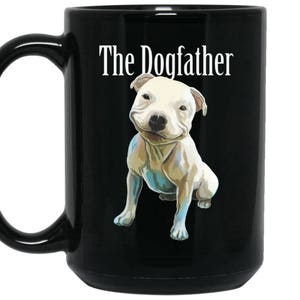 Pit Bull taza, pitbull regalos, pitbull taza, regalos de pitbull para los hombres, niños, el padre del perro, pitbull papá, divertido pitbull perro taza de café
