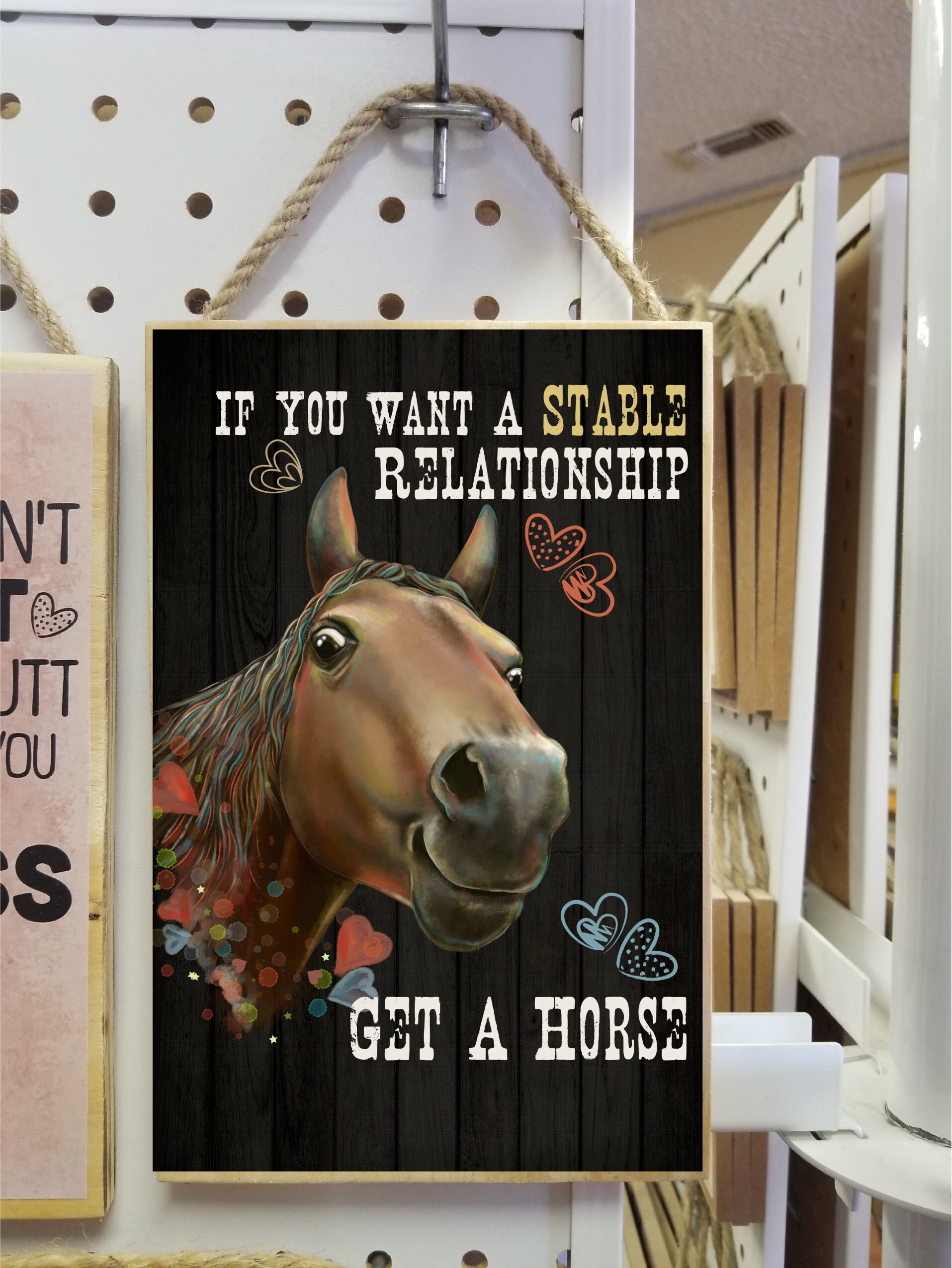 Horse Lover Gift Horse Gift Funny Horse Wooden Sign Home - Etsy Horse Lover Gift Horse Gift Funny Horse Wooden Sign Home - Etsy