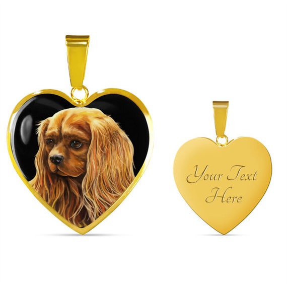 cavalier king charles spaniel necklace