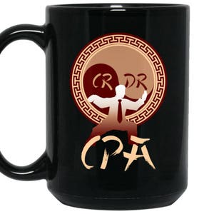 CPA Gift - Funny Certified Public Accountant Coffee Mug - Credit Debit Yin Yang Sign, Accountant Gifts, Gift for a CPA, CPA Exam gift