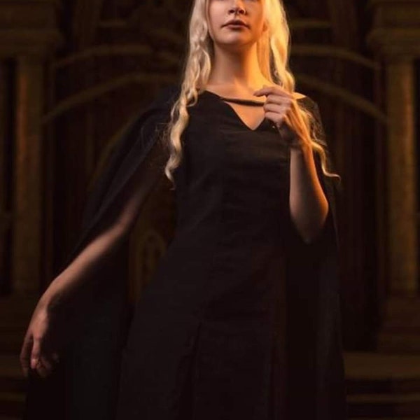 Vestido daenerys Targaryen, Alta qualità Juego de Tronos, cosplay personalizzabile