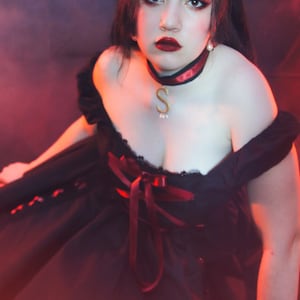 Donne Lolita Gothic Dress Ragazza Ruffle Mesh Puff Sleeve Steampunk Cosplay Irregolare Nero Vintage Abiti Moda