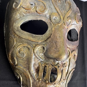 Maschera mangiamorte Deatheater mask indossabile Mago oscuro cosplay