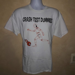 Crash Test Dummies 90s Rock band Adult XL